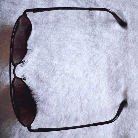 Irene Brown w/Black Rims Stylish Polarized Sunglasses - Picture 7 of 12